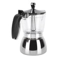 thumbnail image 3 of White Coffee Maker, Stainless Steel 300ml Household Retro Coffee Maker Simple  For Home And Office, 3 of 8