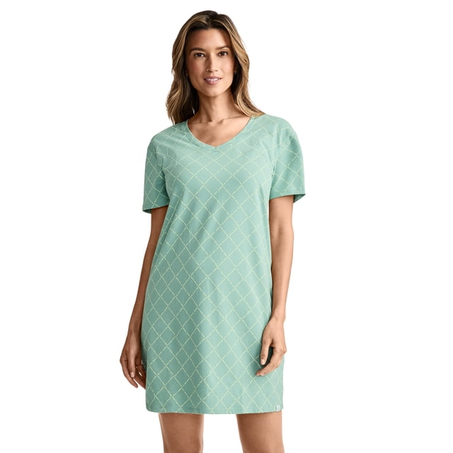 Jockey Chemise de Nuit Extensible en Coton Biologique pour Femmes