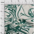 thumbnail image 2 of oneOone Viscose Chiffon Teal Green Fabric Abstracts Sewing Craft Projects Fabric Prints By Yard 42 Inch Wide, 2 of 5