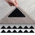 thumbnail image 1 of 12 PCS Non Slip Rug Grippers, Vacuum Tech Rug Pads Keep Rugs in Place, Easy Peel Adhesive Underlay for Hardwood Tile Floors Bathroom Kitchen, 1 of 3
