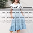thumbnail image 3 of Liquidation des Aubaines du Jour! Robe d'Été pour Filles, Nouvelle, à Manches Courtes, à Volants, avec Poches, à Col Rond, Imprimée, Robe Décontractée Tendance pour 2-11 Ans, Parfaite pour Jouer Ou pour les Fêtes, Soldes Aujourd'hui, Liquidation!, 3 of 5
