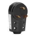 thumbnail image 2 of RV Plug 30 Amp, Heavy Duty RV Plug Replacement Safe Easy Plugging Unplugging  Electrical Conductivity US Plug 125V with Ergonomic Handle for Trailers, 2 of 7