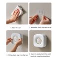 thumbnail image 4 of QualitChoice Food Cover Bag Storage Box Container Wall Punch-free Space-saving Dustproof For Bathroom Organizers Green 1 Pc, 4 of 6