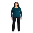 thumbnail image 2 of George Women's Plus Criss-Cross Back Sweater, 2 of 6