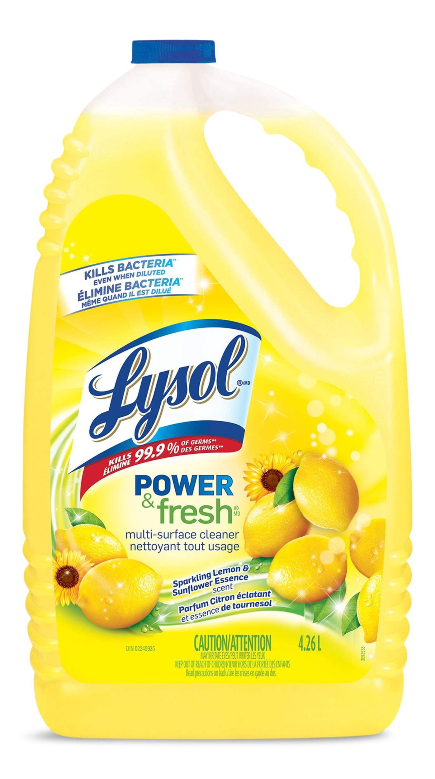 Lysol Power & Fresh Multi-Surface Disinfectant Cleaner, 4-L