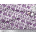 thumbnail image 3 of Soimoi Modal Satin Fabric Aztec & Tribal Elephant Ethnic Print Fabric by the Yard 42 Inch Wide, 3 of 3