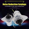 thumbnail image 3 of High Fidelity 27dB Noise Reduction Earplugs for Drummer Party Hearing  with Transparent Design, 3 of 8