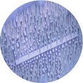 thumbnail image 1 of Ahgly Company Tapis de Zone Rond d'Intérieur Lavable à la Machine, Style Transitionnel, Bleu Ciel, 8 Pieds Rond, 1 of 7