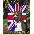 thumbnail image 3 of Carolines Treasures SS4950GF Boxer With English Union Jack British Flag Flag Garden Size, 3 of 3
