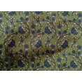 thumbnail image 4 of oneOone Cotton Poplin Fabric Leaves & Floral Block Print Sewing Fabric BTY 42 Inch Wide, 4 of 4