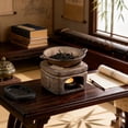 thumbnail image 4 of BotaniNest Ceramic Aromatherapy Burner For Home And Spa Light Scent Diffuser Holder Elegant Ceramic Burner And Tealight Censer, 4 of 6