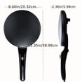 thumbnail image 2 of AMERTEER 800W Electric Griddle Crepe Maker - 8” Non-Stick  Auto Thermostat  Smokeless  Portable Breakfast Maker for Pancake  Blintz  Chapati  Tortilla, 2 of 6
