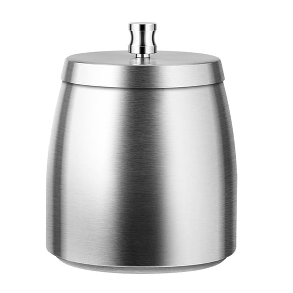 Soot collector with cover soot collector stainless steel with non-slip base B