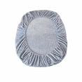 thumbnail image 2 of Chmadoxn Winter Plush Velvet Bedspread Fitted Sheet Single Piece Gray, 2 of 7