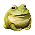 thumbnail image 1 of Evergreen Garden Medium Portly Frog Polystone Outdoor Statue and Key Holder, 1 of 6
