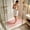 Rose, variante sur Tapis de Sol Épaissi Imperméable et Absorbant pour Salle de Bain Domestique, Tapis de Séchage pour les Pieds, Tapis de Sol Anti-Nettoyage et Imperméable