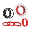 thumbnail image 1 of maskred Single Speed Flywheel Set Mountain Bike Red 15T, 1 of 1