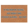 thumbnail image 1 of Runner Rug Indoor Doormats Front Door Mat Indoor Door Mat Entrance Door Entry Mat Absorbent Bathroom Fun Floor Mat Heavy Duty Front Welcome Mats for Home Entrance 16x24IN, 1 of 7