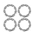 thumbnail image 1 of Unique Bargains 4 Pcs Cages de Roulements à Billes 44mm x 9 Pédalier Roulements de Vélo Retenue de Roulement de Roue, 1 of 6