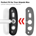 thumbnail image 2 of Cases for Airpods Max , Soft Silicone Pretective Cover (Black), 2 of 4
