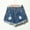Dark Blue, variant on aohooy Women's Plus Size High Waisted Ripped Denim Shorts, Raw Hem Stretchy Jean Shorts, Y2K Concert Booty Shorts for Teen Girls Dark Blue,XXXXXL