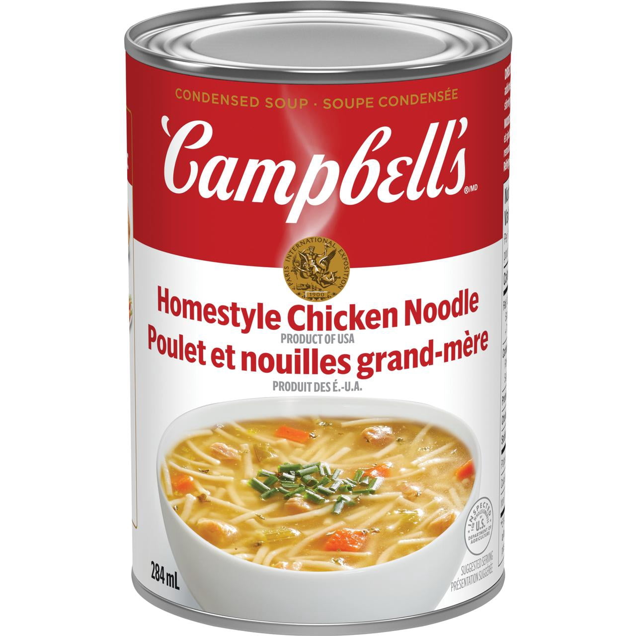 Campbell's® Condensed Homestyle Chicken Noodle Soup, Shelf Stable