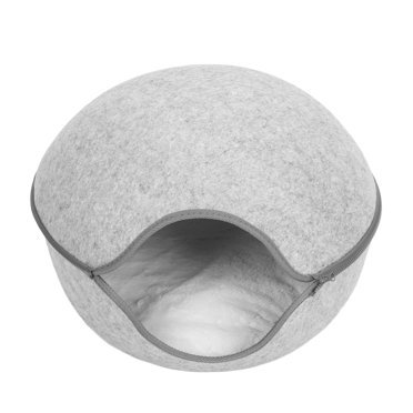 Cat Cave Bed,Cat Cave Bed Detachable Cat Hideout Cave Felt Cat Cave Bed Exceptional Reliability