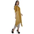 thumbnail image 3 of Moomaya Ensemble Tunique Indienne Haut et Pantalon Manches 3/4 Imprimé Kurta Kurti de Designer pour Femmes, 3 of 6