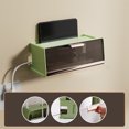 thumbnail image 4 of Bdday Dorm Storage Wifi Router Storage Box Wire Storage Box Power Strip Storage Box Junction Box Suitable for Various Desktops and Walls College Dorm Storage, 4 of 8