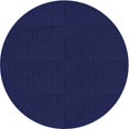 thumbnail image 1 of Ahgly Company Machine Washable Indoor Round Transitional Night Blue Area Rugs, 6' Round, 1 of 7