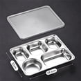 thumbnail image 1 of Pisexur Lunch Boxes Thermal Insulation Students Children Compartments Office Workers Lunch Boxes, 1 of 2