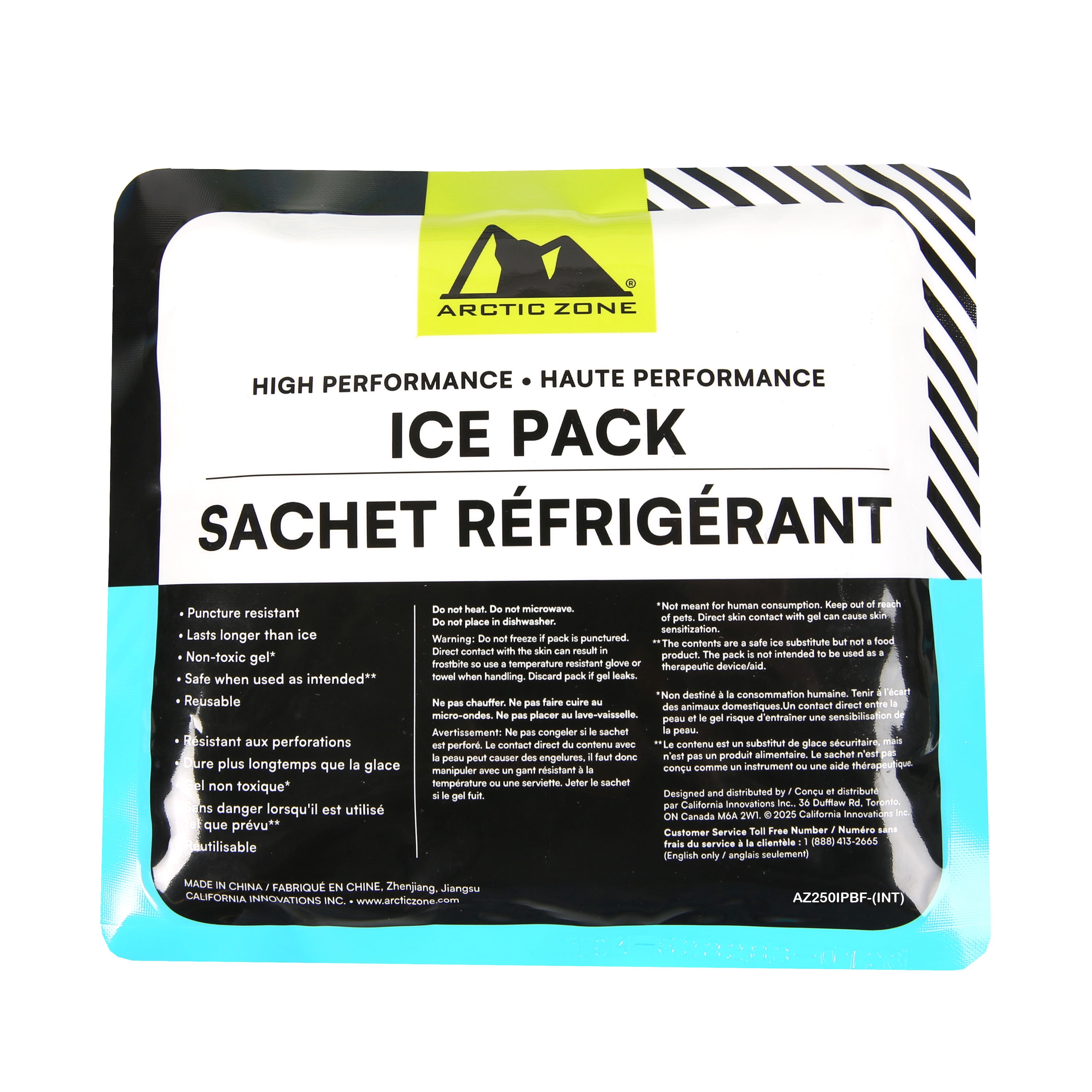 Arctic Zone Hardbody Lunch pack with Ice pack, Removable Liner, and Durable Polyester Exterior