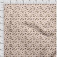 thumbnail image 4 of oneOone Cotton Poplin Light Peach Fabric Abstract Floral Fabric For Sewing Printed Craft Fabric By The Yard 42 Inch Wide, 4 of 4