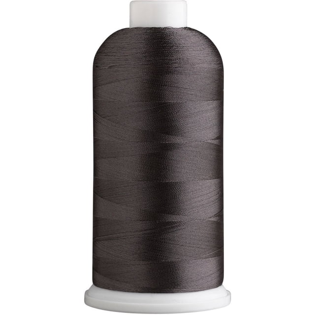 Superpunch SuperB Light Black Polyester Embroidery Thread, 5000m