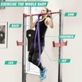 thumbnail image 3 of BYXAS 4 Pack Resistance Band, Pull Up Bands, Pull Up Assistance Bands, Workout Bands, Exercise Bands, Resistance Bands Set for Legs, Working Out, Muscle Training, Physical Therapy, Shape Body, 3 of 7