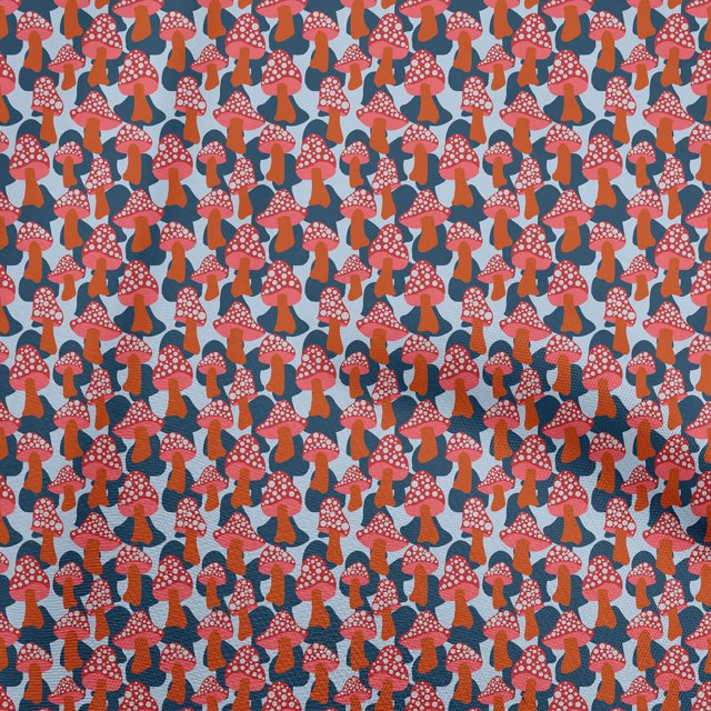 oneOone Cotton Poplin Blue Fabric Asian Dress Material Fabric Print Fabric By The Yard 56 Inch Wide