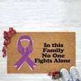 thumbnail image 2 of Tapis d'Entrée de Sensibilisation au Cancer avec Ruban Non - Intérieur Extérieur Tapis Personnalisable, 2 of 8