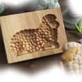 thumbnail image 5 of Oleegame 2PC Cookie Mold DIY Baking Moulds Wooden Cookie Cookie Moulds Embossing Craft Decorative Baking Tools For Christmas Thanksgiving Christmas Kitchen, 5 of 5