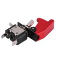 thumbnail image 4 of Interrupteur d'Allumage de Voiture, Voiture 12V 20A Voiture de Course Couverture Rouge LED Lumière SPST Bascule Interrupteur d'Allumage Commande à l'Arrêt, 4 of 7