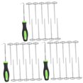 thumbnail image 4 of EIGTHTAIL 3 Sets  Landscape Fabric Stakes Garden Staples Circle Top Pins for Landscaping, 4 of 8