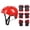 Rouge, variante sur Sentmoon Aubaines du Jour Liquidation Ventes 7 Pcs/ensemble Enfants Casque Genouillère Coudière Vélo Patin Bicyclette Protections Aubaines du Jour Liquidation Prime