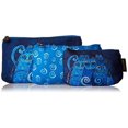 thumbnail image 1 of Victorias Secret 3-Piece Pink Cosmetic Travel Bag, 1 of 2