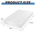 thumbnail image 2 of Twin Size Mattress, 8 Inch Medium Firm Mattress Memory Foam Mattress for Cool Sleep & Pressure Relief, Twin Size Mattresses Bed in a Box, (Twin, 8 Inch), 2 of 7