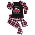 thumbnail image 2 of Styesk Pyjamas de Noël Assortis pour la Famille Ensembles Assortis des Fêtes Pyjamas de Noël Assortis pour la Famille Mignons Pyjama Graphique de Noël Ensemble de Pyjamas pour Enfant, 2 of 4