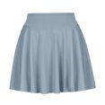 thumbnail image 5 of Lenpel Shorts for Women High Waisted Ruffle Flowy Mini Tennis Skirts with Built in Shorts Running Workout Athletic Skorts, 5 of 5