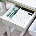 thumbnail image 1 of EGNMCR Sticky Under Desk Drawer, Tray Attachable Under Desk Storage Organizer, Click To Hide Pencil Drawer For Office Home Stationery,, 1 of 6