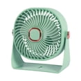 thumbnail image 2 of Boovnll Desk Fan, Adjustable High Speed USB Rechargeable Table Fan Lightweight Compact Quiet Small Fan for Home, Bedroom, Office, Travel, Camping, RVs, Summer Gift, Mini Fan - Fan, 2 of 6