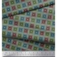 thumbnail image 3 of Soimoi Polyester Crepe Fabric Flower Artistic Printed Fabric 1 Yard 52 Inch Wide, 3 of 3
