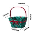 thumbnail image 4 of Feltree Christmas Sweethearts Basket Gift Gift Basket Gift Box Candy Box Snowflake Crisp Christmas Packaging Box Biscuits Box Suitable for Festivals, 4 of 8