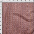 thumbnail image 4 of oneOone Rayon Orange Fabric Florals Sewing Material Print Fabric By The Yard 56 Inch Wide, 4 of 4